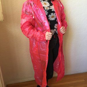 FIORUCCI Authentic Rain Coat Pink S